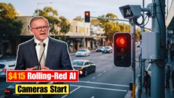 $415 Rolling-Red Fines Begin 1 December — AI Red-Light Cameras to Catch Aussie Drivers Automatically