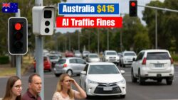 New AI Traffic Cameras Across Australia to Issue $415 Rolling-Red Fines — Motorists Alerted to Major Enforcement Shift